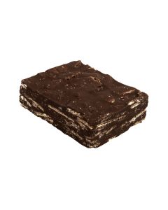 Merendina gianduia e biscotto sbriciolato