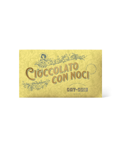 Tavoletta di cioccolato al latte con noci
