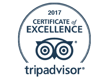 icona certificato di eccellenza tripadvison